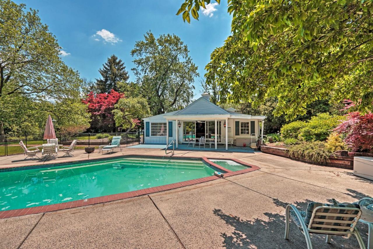 Morgan Hughes Homestead With Game Room And Pool! Lansdale Eksteriør billede